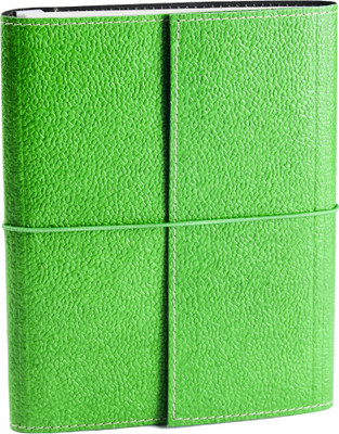 Eco-Leatherette A5 Journal(Handcrafted, Green)