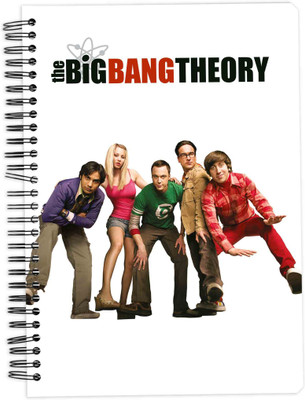 

MC SID RAZZ A5 Notebook(Big Bang Theory, White)