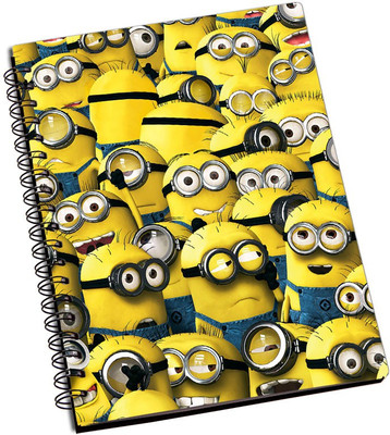 

Rangeele Inkers A5 Notebook(Minions Rush, Multicolor)