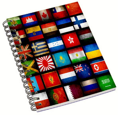 

Shopmania A5 Notebook(DESIGNER NOTEBOOK, Multicolor)