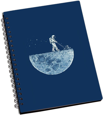 

Rangeele Inkers A5 Notebook(Cropping Moon, Multicolor)