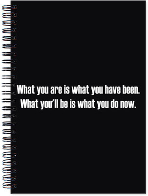 

VenTechno A5 Diary(Inspire / Motivational Covered Wirebound Ruled Paper Sheets Personal and Office Stationary Notebooks Diary, Multicolor)