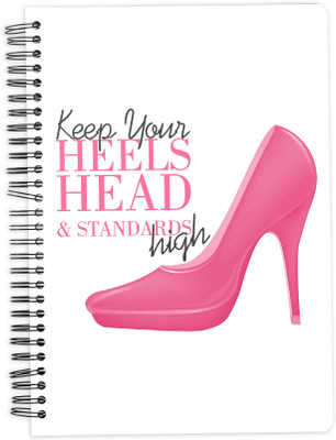 

Mc Sid Razz A5 Notebook(High Heels, White)