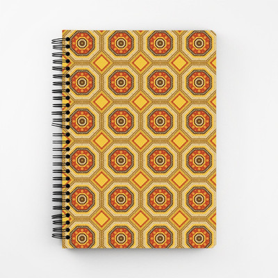 

RAYITE A5 Diary(Tribal Ethnic Ornament, Multicolor)