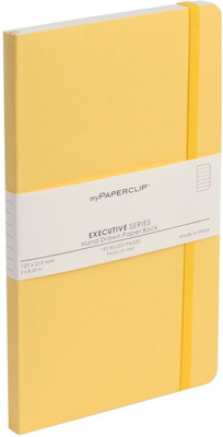 

Mypaperclip Regular Notebook(Executive, Yellow)