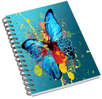 

Shopmania A5 Notebook(DESIGNER PRINTED NOTEBOOK, Multicolor)