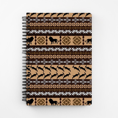 RAYITE A5 Diary(Tribal Lion, Multicolor)