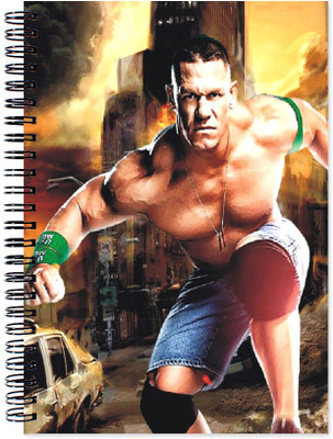 

VenTechno A5 Diary(John Cena Wirebound Ruled Paper Sheets Personal and Office Stationary Notebooks Diary, Multicolor)