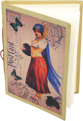 

Rajrang Regular Diary(Handcrafted Gift Set, Green)