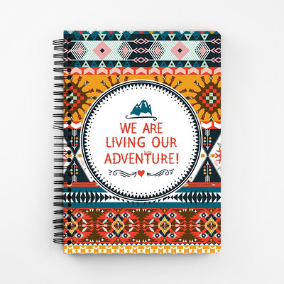 

RAYITE A5 Diary(Living Our Adventure, Multicolor)