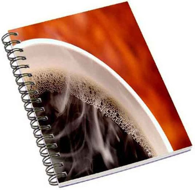 

Shopmania A5 Notebook(Coffee, Multicolor)