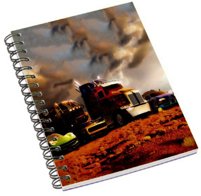 

Shopmania A5 Notebook(DESIGNER PRINTED NOTEBOOK, Multicolor)