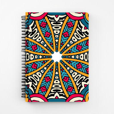 

RAYITE A5 Diary(Dark Colorfull Art, Multicolor)
