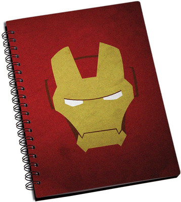 

Rangeele Inkers A5 Notebook(IronMan Minimal, Multicolor)