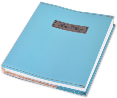 

Enwraps Regular Notebook(EG Series - Mono Village -LB, Blue)