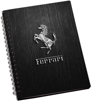 

Rangeele Inkers A5 Notebook(Ferrari Vintage Logo, Multicolor)