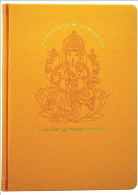 

Tiara Diaries A5 Notebook(Diwali Gift - Ganesh Ji, Golden)