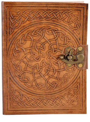 

Craft Club Regular Diary(LEATHER EMBOOS WITH LOCK NOTEBOOK, COPPER)