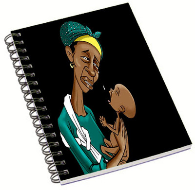 

Shopmania A5 Notebook(DESIGNER NOTEBOOK, Multicolor)