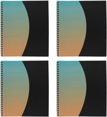 

PapyrusBolsys Regular Notebook(Twilight, Multicolor, Pack of 4)