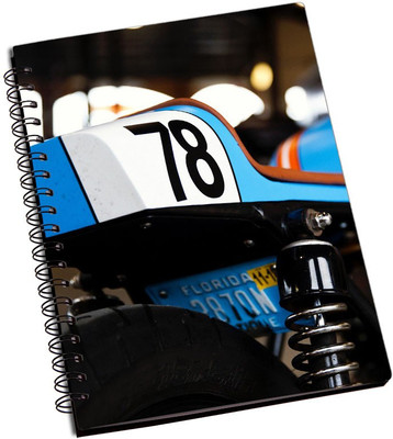

Rangeele Inkers A5 Notebook(Yamaha Sports Bike, Multicolor)