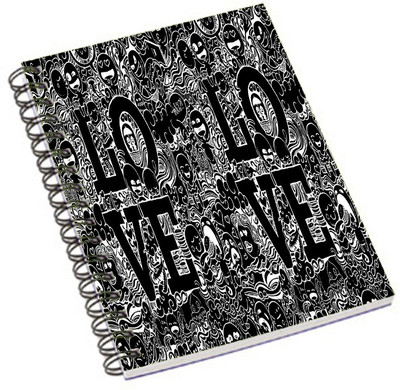 

Shopmania A5 Notebook(DESIGNER PRINTED NOTEBOOK, Multicolor)