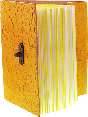 

Craft Club Regular Diary(Leather Diary With C-lock And Antique Paper, Yellow)