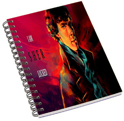 

Shopmania A5 Notebook(DESIGNER PRINTED NOTEBOOK, Multicolor)