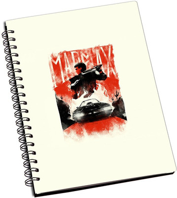 

Rangeele Inkers A5 Notebook(Madmax art, Multicolor)