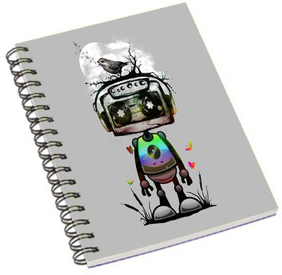 

Shopmania A5 Notebook(DESIGNER PRINTED NOTEBOOK, Multicolor)