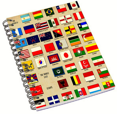 

Shopmania A5 Notebook(DESIGNER NOTEBOOK, Multicolor)