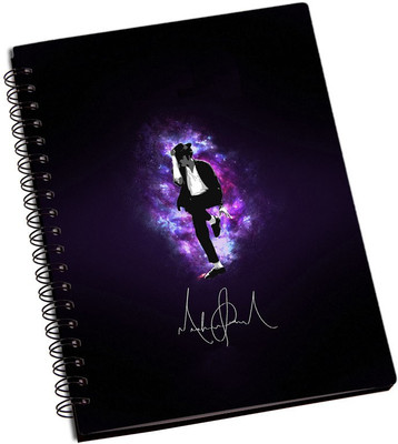 

Rangeele Inkers A5 Notebook(Micheal jackson Signature, Multicolor)
