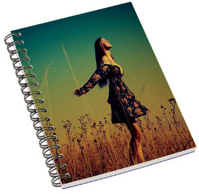 

Shopmania A5 Notebook(DESIGNER PRINTED NOTEBOOK, Multicolor)