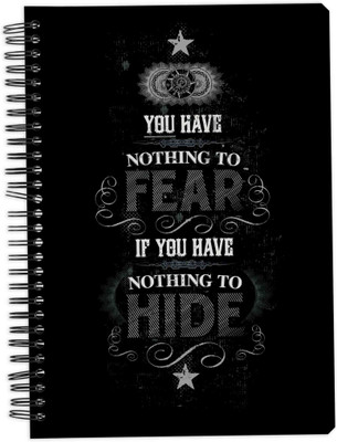

MC SID RAZZ A5 Notebook(Harry Potter, Multicolor)