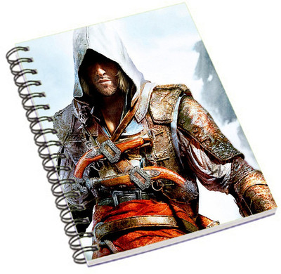 

Shopmania A5 Notebook(DESIGNER PRINTED NOTEBOOK, Multicolor)