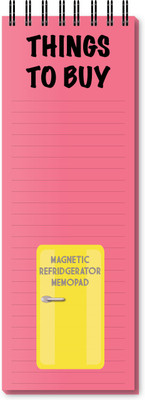 

Nourish Regular Memo Pad(Things To Buy Magnetic Refrigerator, Peach)