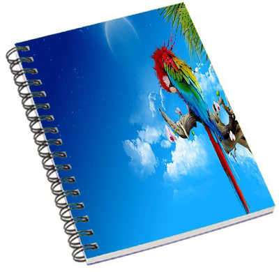 

Shopmania A5 Notebook(DESIGNER PRINTED NOTEBOOK, Multicolor)