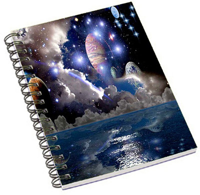 

Shopmania A5 Notebook(Super bike 7, Multicolor)