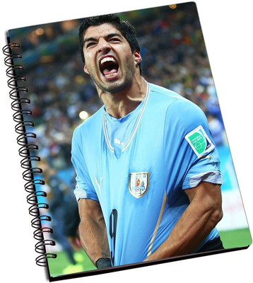 

Rangeele Inkers A5 Notebook(Luis Su�rez Uruguayan, Multicolor)