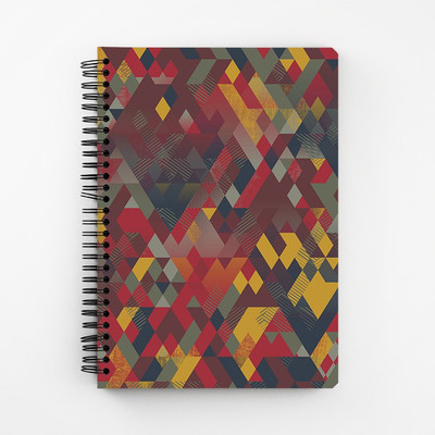 

RAYITE A5 Diary(Multi Pattern, Multicolor)