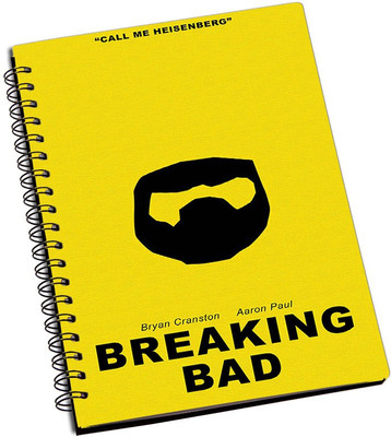 

Rangeele Inkers A5 Notebook(Call Me Heisenberg, Multicolor)