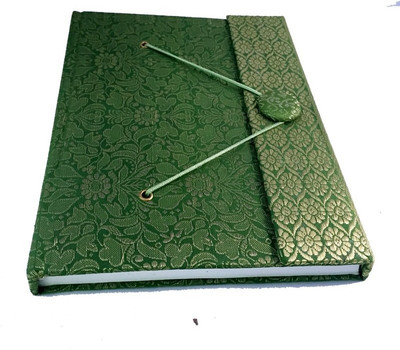 

Craftbazaar Regular Diary(Handmade, Green)
