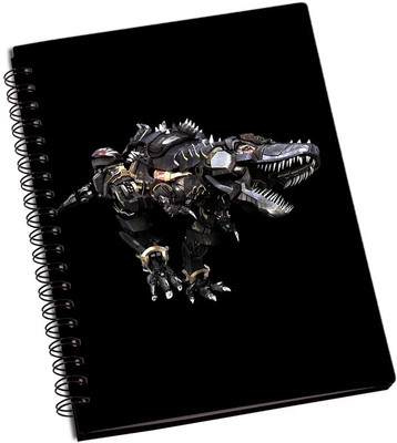 

Rangeele Inkers A5 Notebook(Robotic real dinosaur, Multicolor)