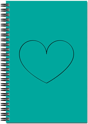 

Art Emporio A5 Notebook(My Heart, Green)