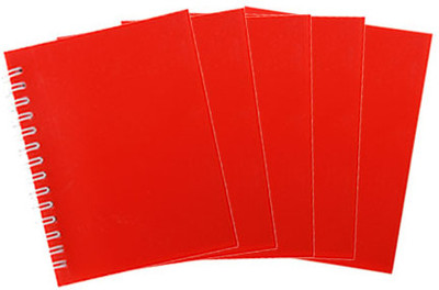 

Bkmm A6 Notebook(Recycled Handmade, Red)