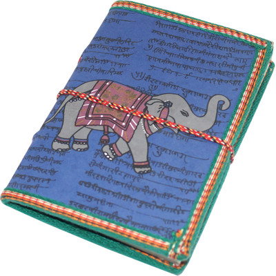 

R S Jewels Mini Diary(Handicraft Elephant Printed Note Pad, Multicolor)