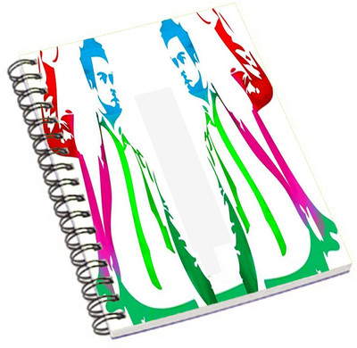 

Shopmania A5 Notebook(DESIGNER PRINTED NOTEBOOK, Multicolor)