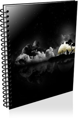 

VenTechno A5 Diary(Black Theme A5 - Diary (Spiral Bound), Multicolor)