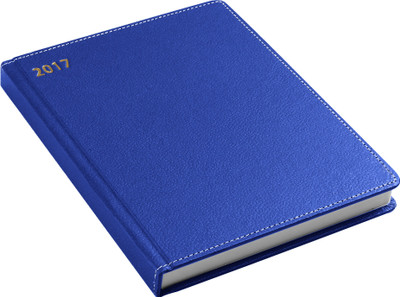 

Eco-Leatherette B5 Diary(2017 One Dated, Blue)