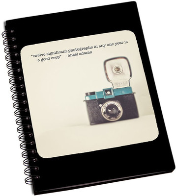 

Rangeele Inkers A5 Notebook(PhotoGrapher Quotes, Multicolor)